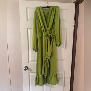 Ryegrass maxi dress